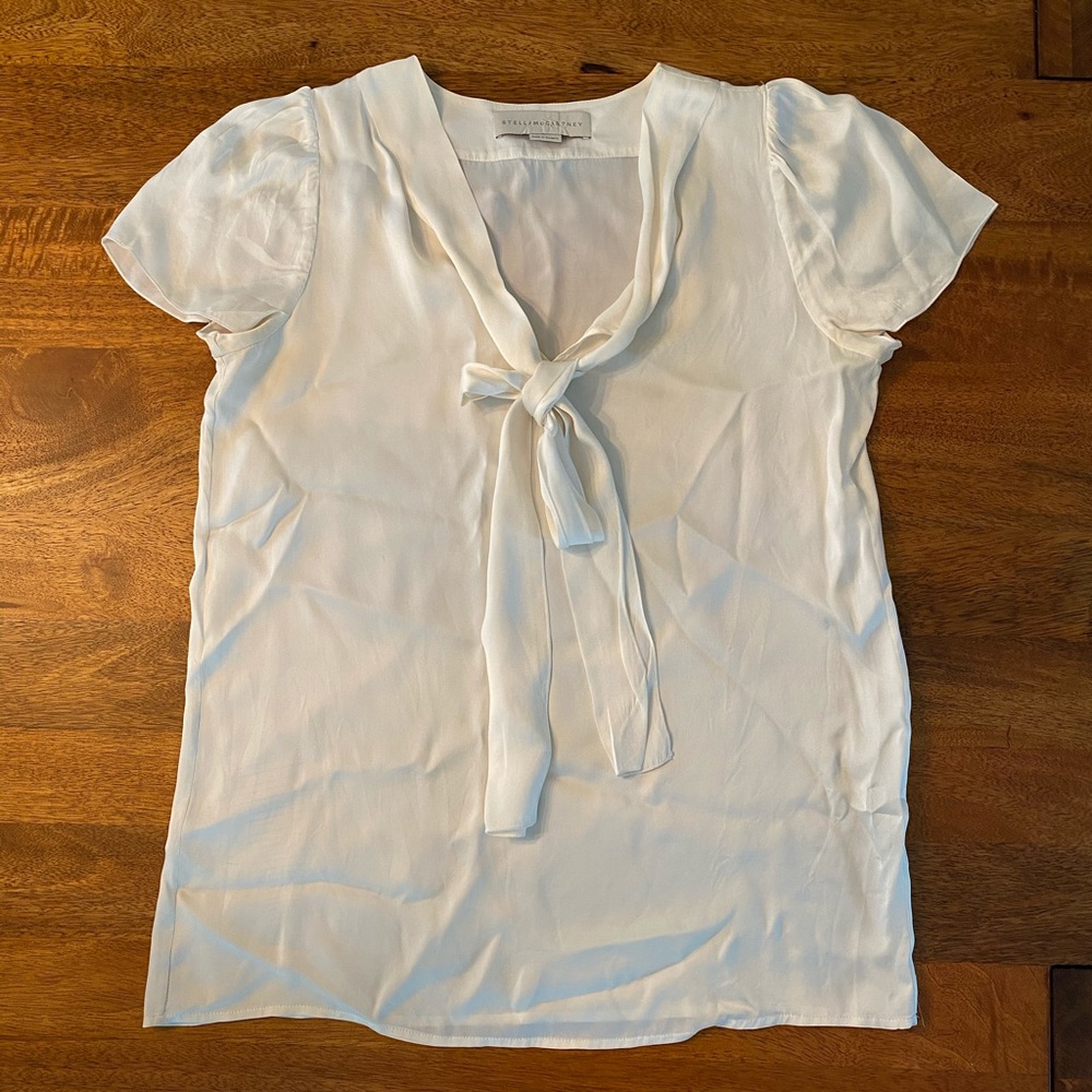 Stella McCartney 100% Silk Top